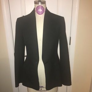 Zara Power Blazer with Peak Lapel sz 2
